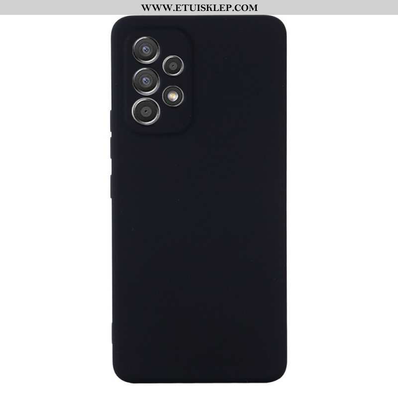 Etui do Samsung Galaxy M53 5G Płynny Silikon Ze Smyczą